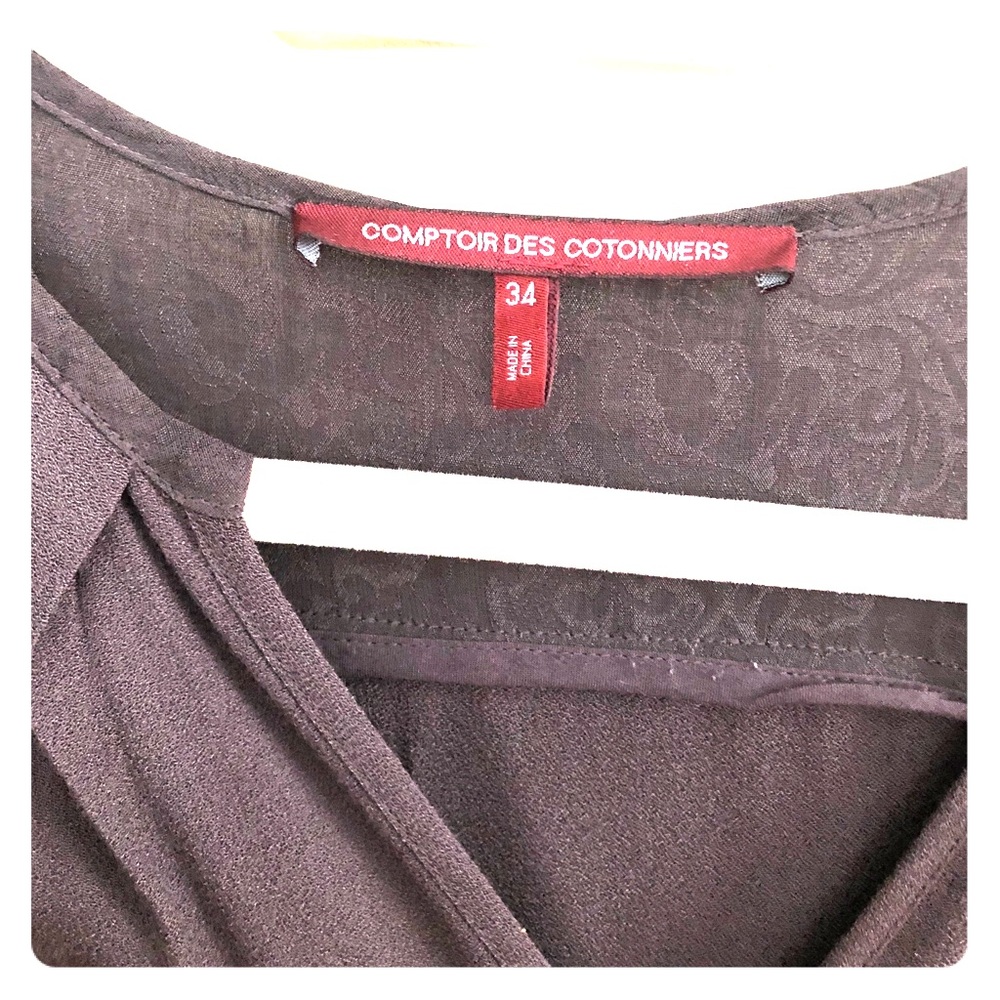 French crepe dress Size 34